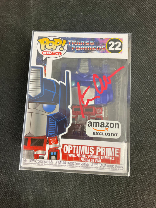 Pop! Optimus Prime 22 Autographed