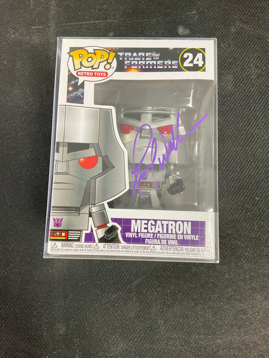 Pop! Megatron 24 autographed
